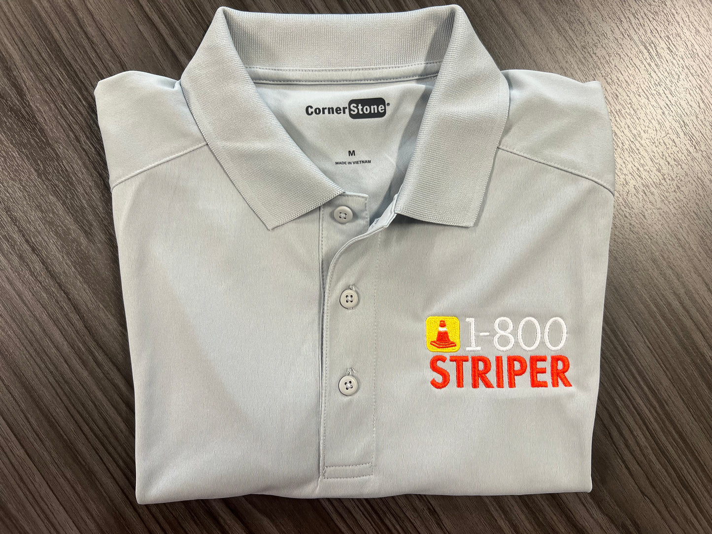 Men's Embroidered Polo Shirt (5 color options)