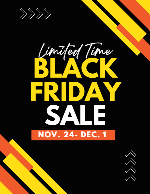 Black Friday Sale!