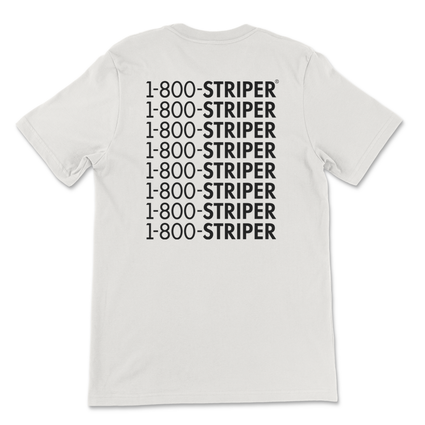 1-800-STRIPER Off-White Graphic T-shirt