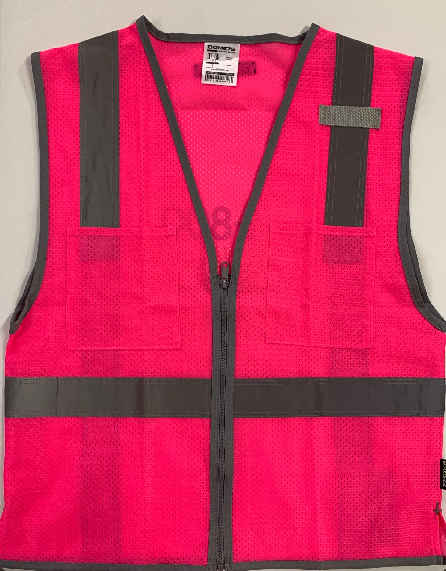 1-800-STRIPER Safety Vest in Pink