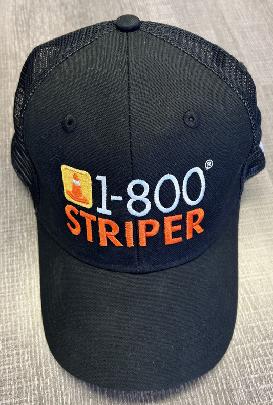 Baseball Cap with 1-800-STRIPER Embroidered Logo