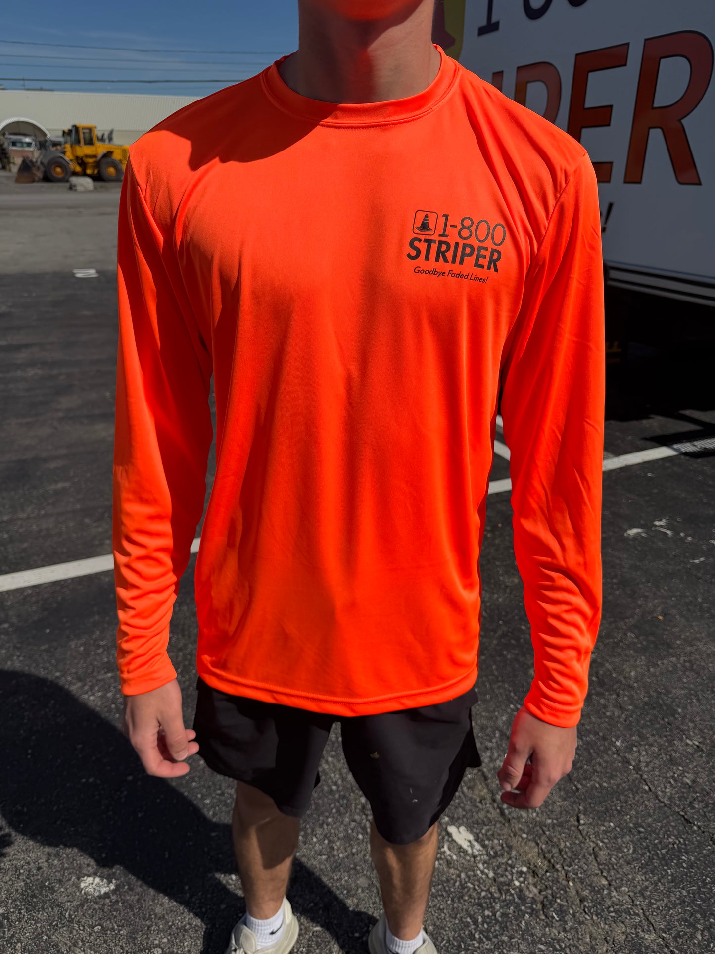 Crew Member Long Sleeve with Screen Printed Logo